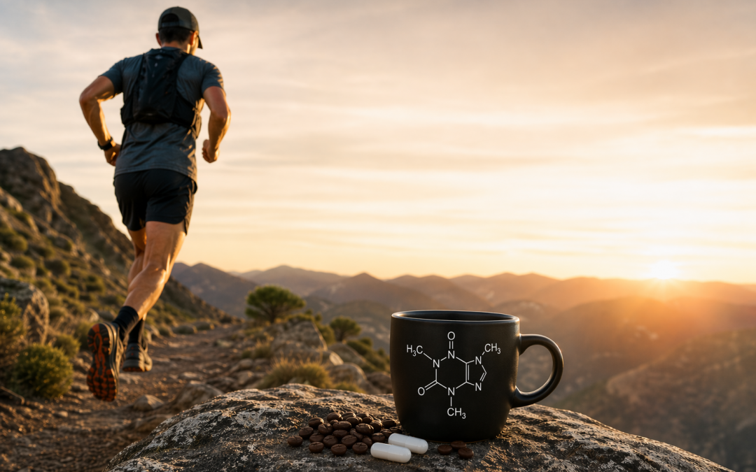 ¿Cómo y cuándo tomar la cafeína en una carrera de trail?